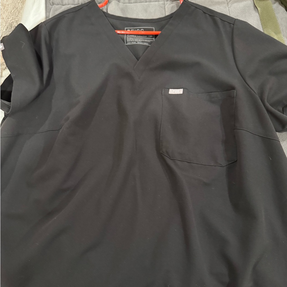 Figs Women Black Scrubs